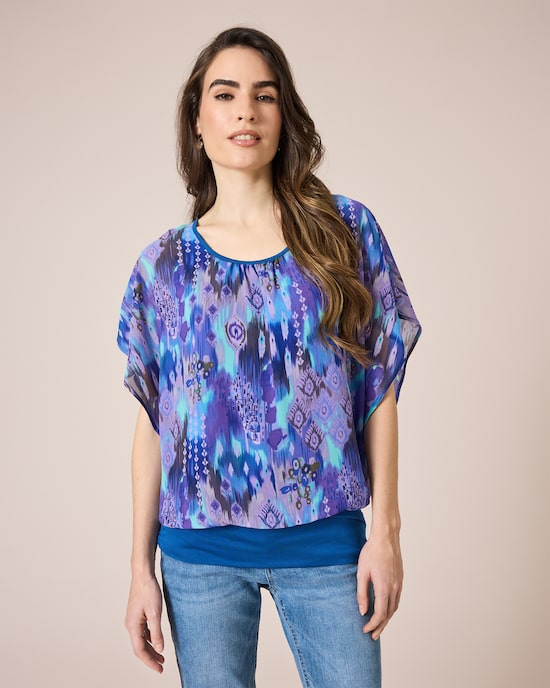 Produktabbildung für Shirt aus Chiffon