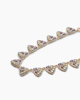 Produktabbildung 1 für Collier mit Multi-Edelstein