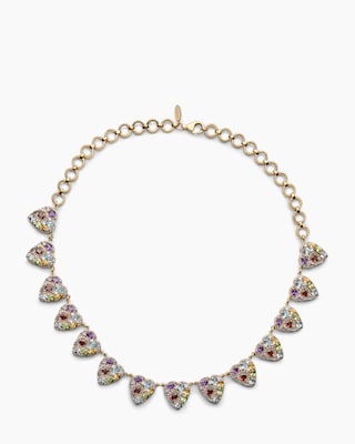 Produktabbildung 3 für Collier mit Multi-Edelstein