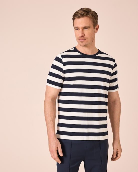 Produktabbildung für T-Shirt mit Streifen