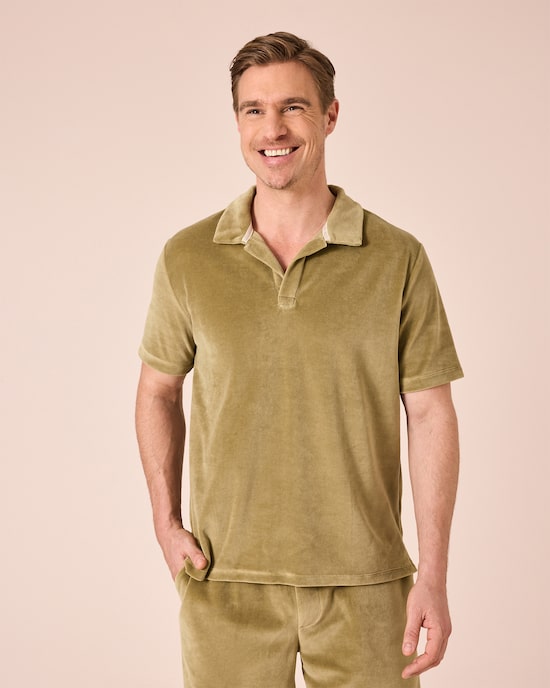 Produktabbildung für Poloshirt aus Nicki