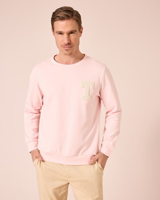 Produktabbildung für Sweatshirt mit Logo-Badge