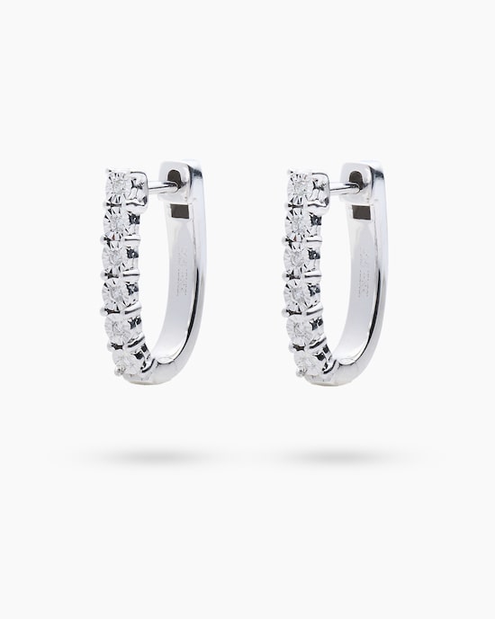 Produktabbildung für Brillant-Creolen 0,06 ct