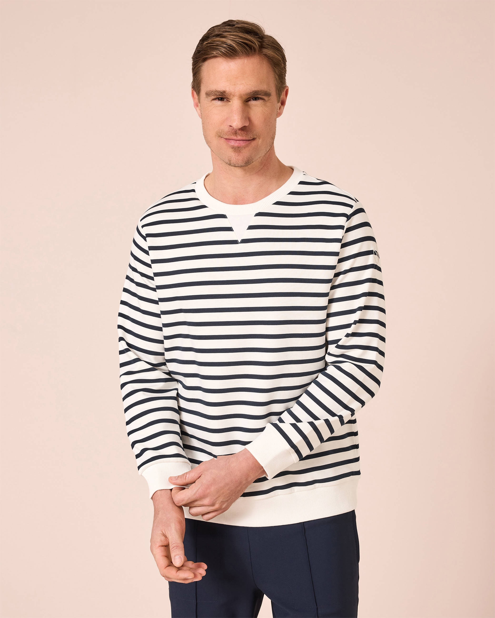 Produktabbildung für Sweatshirt gestreift
