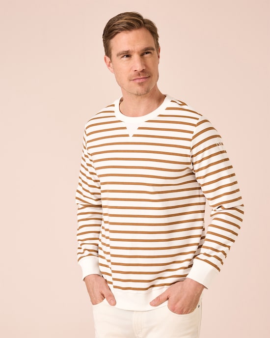 Produktabbildung für Sweatshirt gestreift
