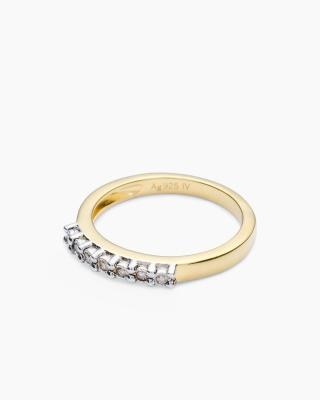 Diamantring 0,06 ct