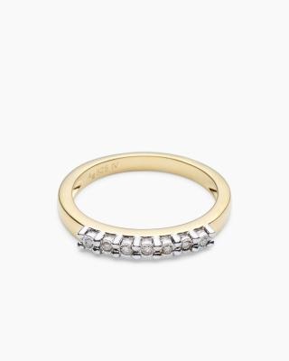 Diamantring 0,06 ct