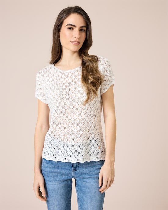 Produktabbildung für Pullover im Häkelstrick