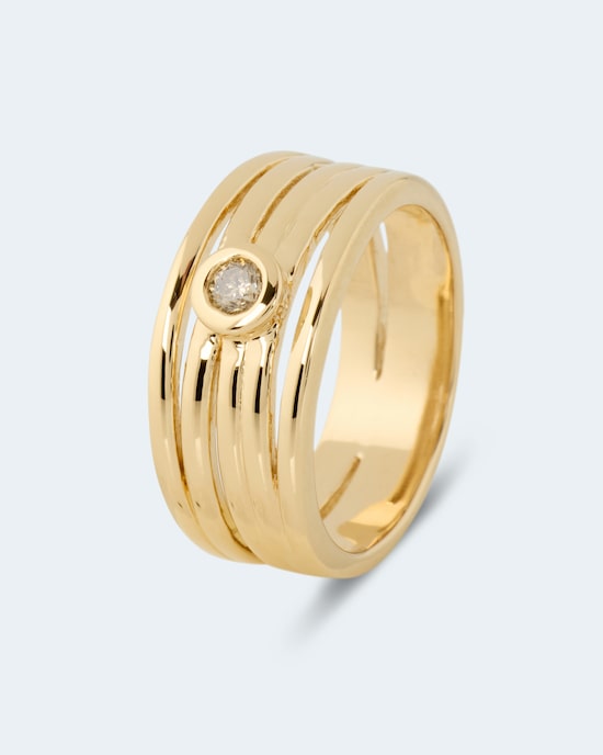 Produktabbildung für Brillantring 0,10 ct