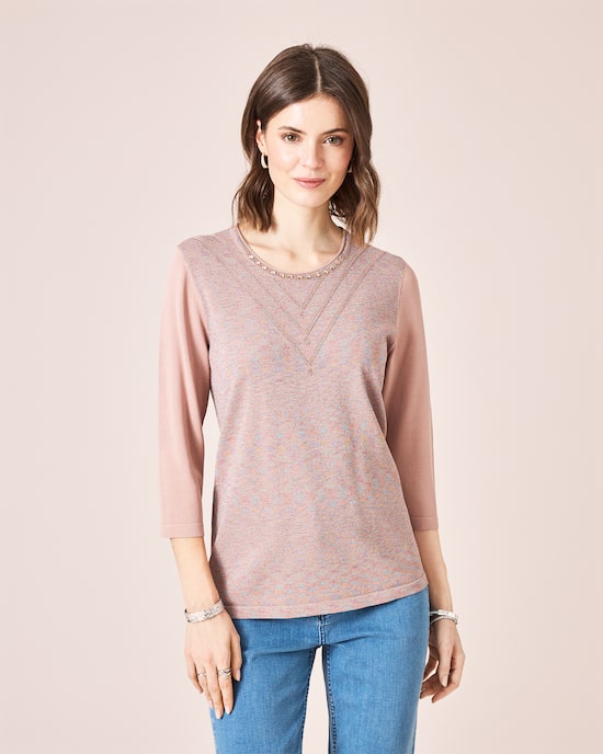 Produktabbildung für Glow Pullover im Multicolor-Design