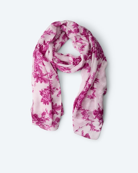 Produktabbildung für Schal mit Floral-Print