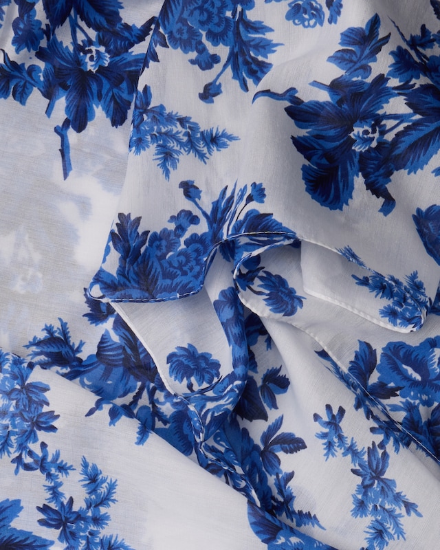 Schal mit Floral-Print