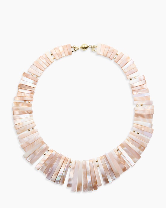Produktabbildung für Collier mit Perlmutt