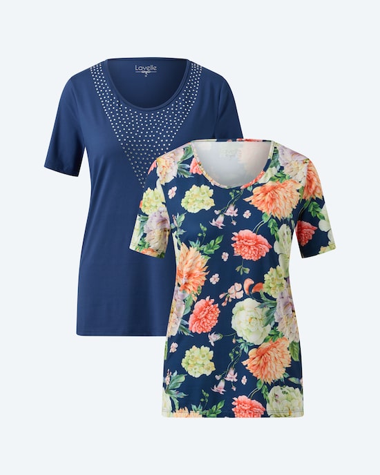 Produktabbildung für Shirt "Modern Lady", Doppelpack