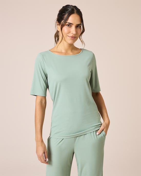 Produktabbildung für BxS Yoga-Shirt mit Cut-Out