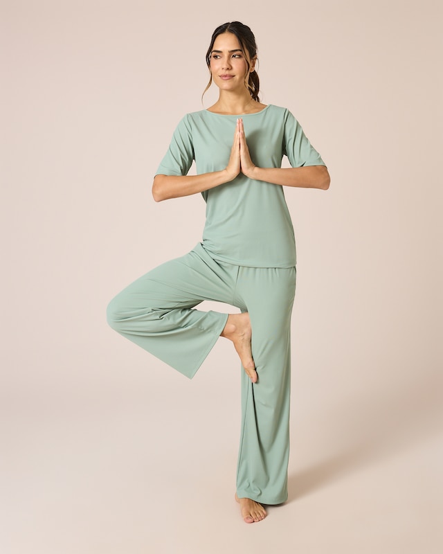 BxS Yoga-Shirt mit Cut-Out