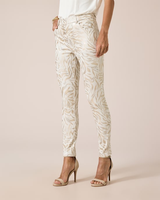 Produktabbildung für Jeans mit Zebraprint