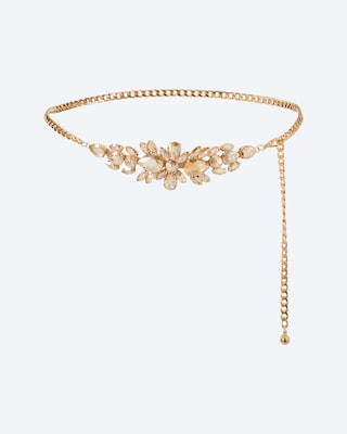 Produktabbildung 2 für Kettengürtel mit Steinchenverzierung