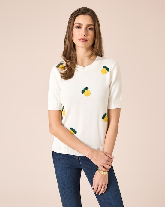Produktabbildung für Pullover mit Früchten