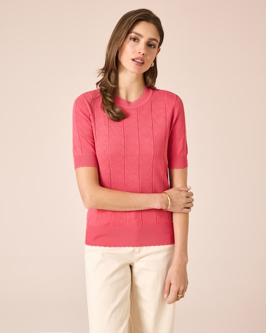 Produktabbildung für Pullover mit Herzmuster