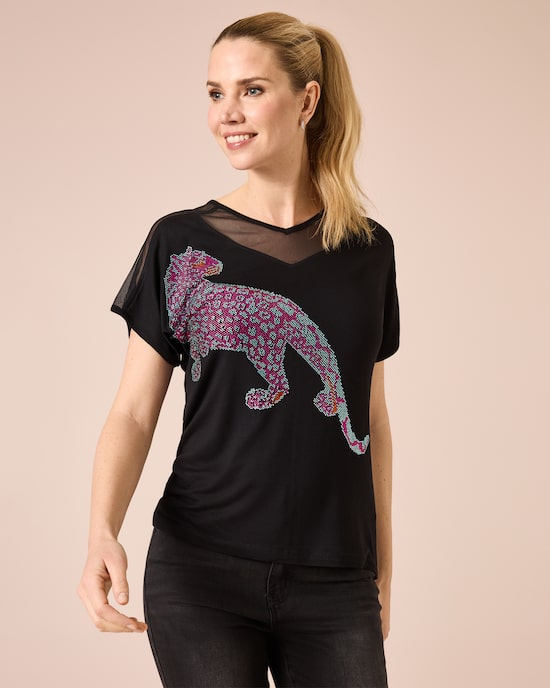 Produktabbildung für Shirt mit Strassmotiv