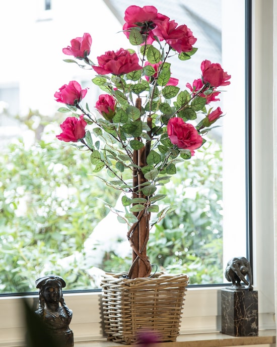 Produktabbildung für Beleuchteter Outdoor-Rosenbaum