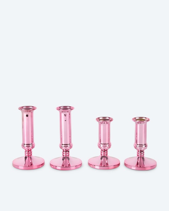 Produktabbildung für Stabkerzenhalter Shiny, 4tlg.