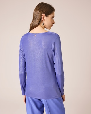 Produktabbildung 5 für Shirt mit Wasserfallausschnitt