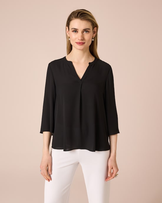 Produktabbildung für Bluse mit V-Ausschnitt