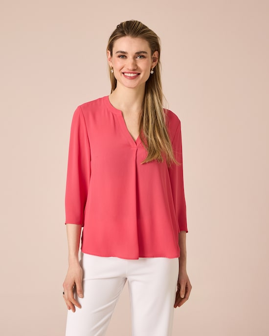Produktabbildung für Bluse mit V-Ausschnitt