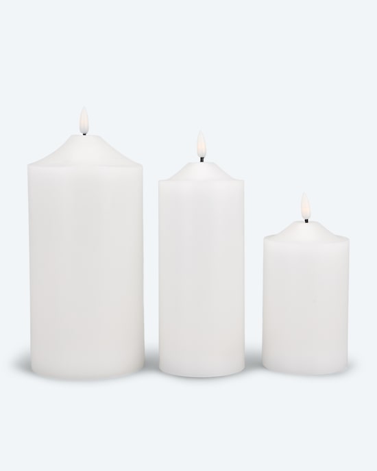 Produktabbildung für LED-Kerzen, 3tlg.