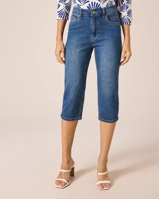Produktabbildung für Denim Stretch 3/4-Hose