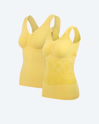 Produktabbildung 4 für Leichttops (uni & Corsagenspitze), Duo