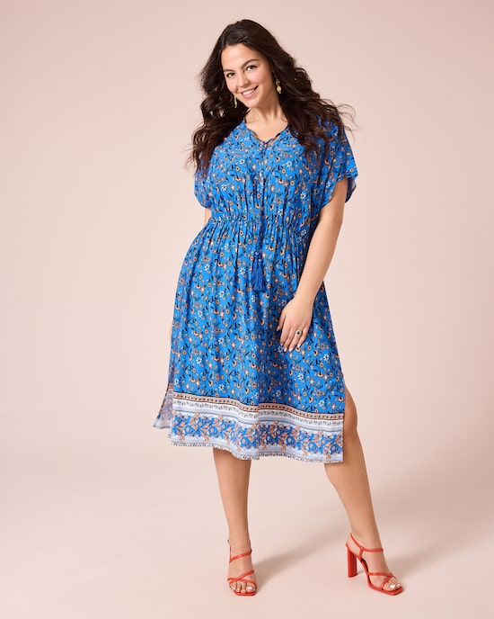 Produktabbildung für Kleid mit Bindedetail