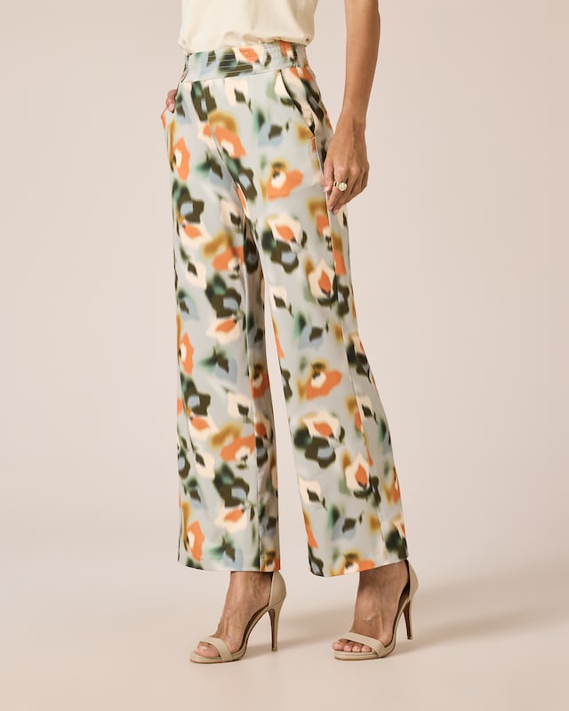 Schlupfhose mit Fantasie-Druckmix