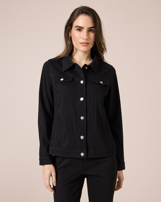 Produktabbildung für Jacke Power Fit mit Druckknöpfen