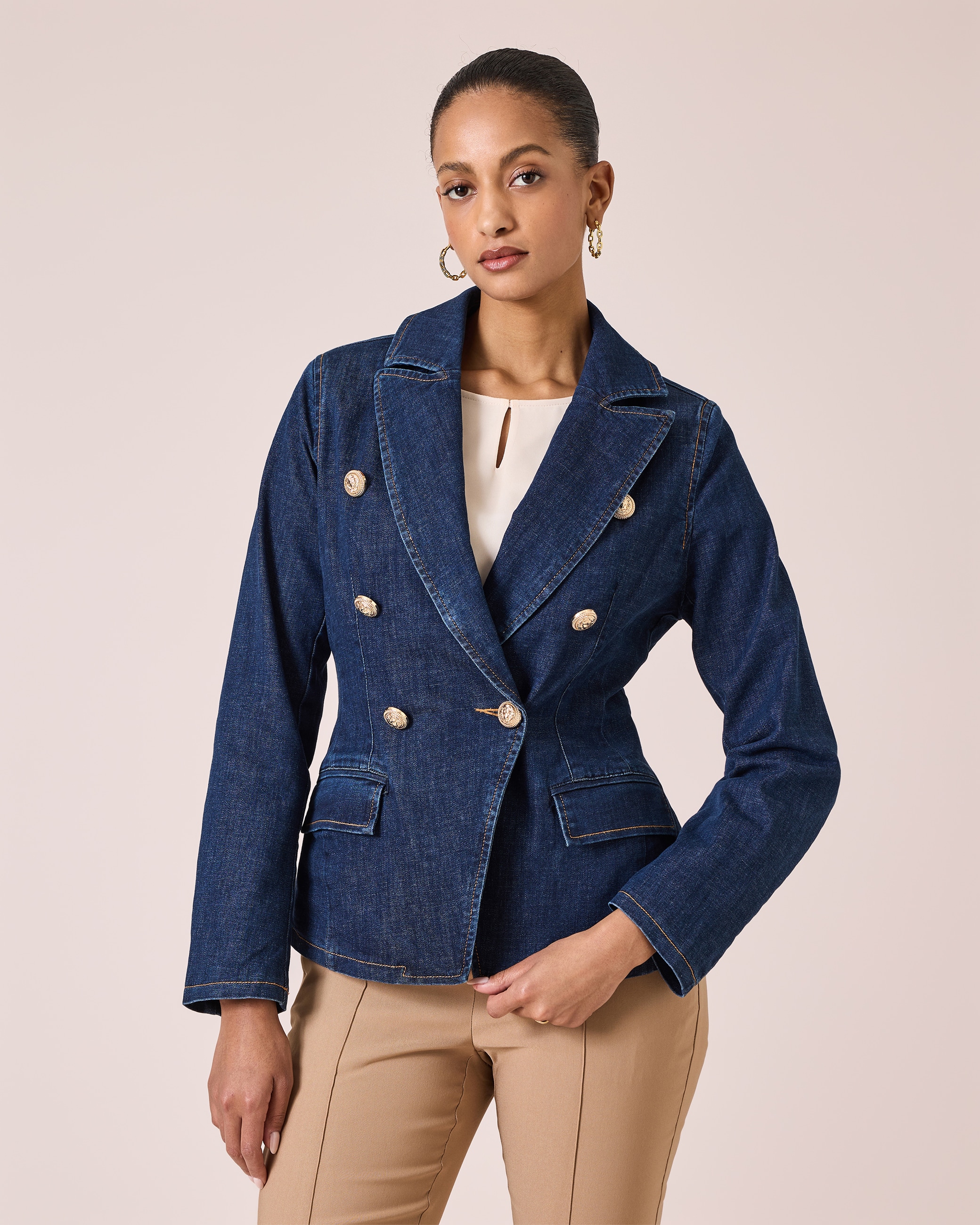 Produktabbildung für Denim-Blazer