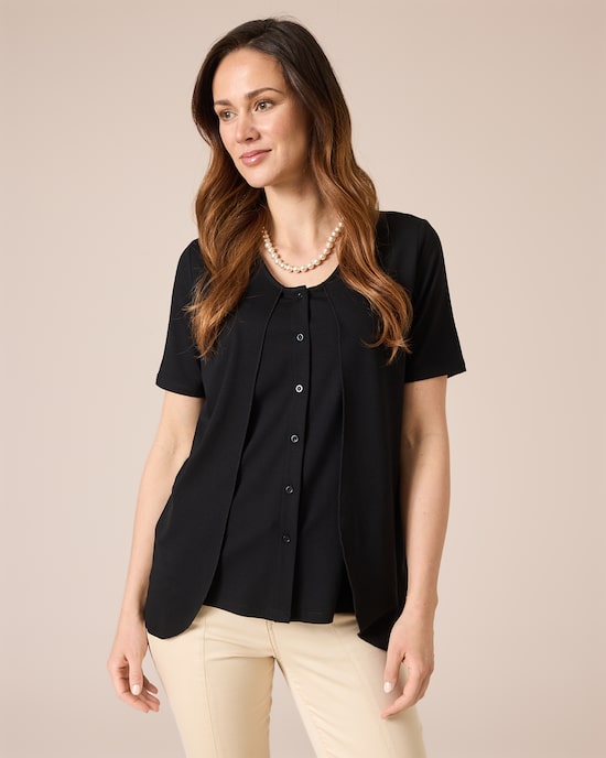 Produktabbildung für Shirt in Layer-Optik