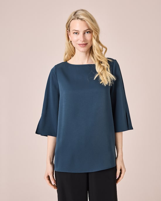 Produktabbildung für Shirt mit weiten Ärmeln