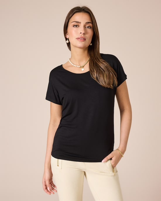 Produktabbildung für Shirt mit Spitze im Rücken