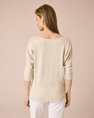 Produktabbildung 9 für Pullover mit Glanzgarn