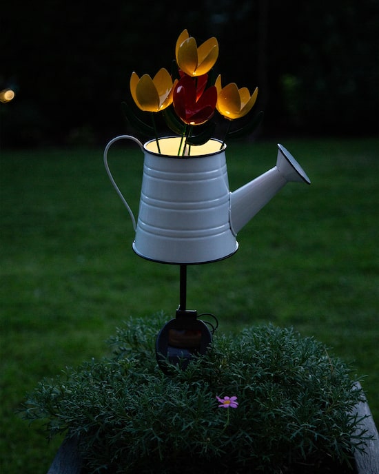 Produktabbildung für Solar-Gartenstecker Gießkanne