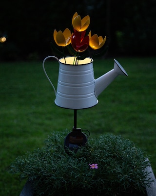 Produktabbildung 1 für Solar-Gartenstecker Gießkanne