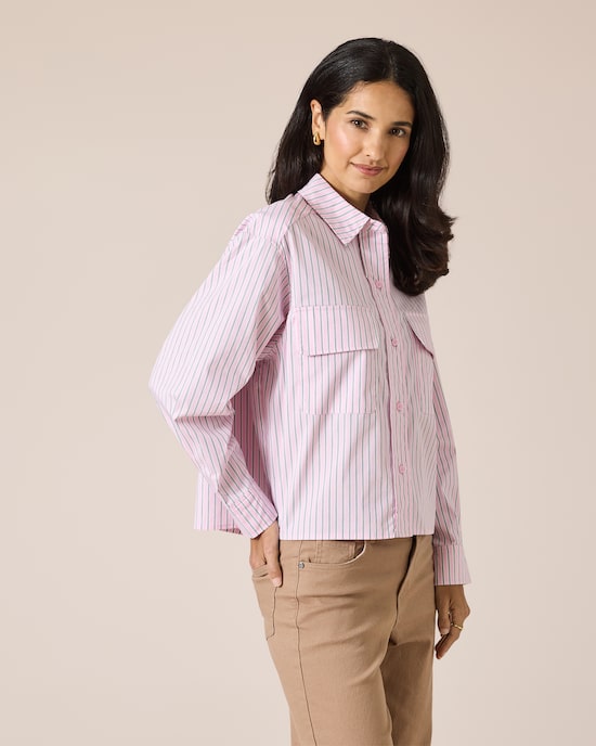 Produktabbildung für Bluse mit Streifen