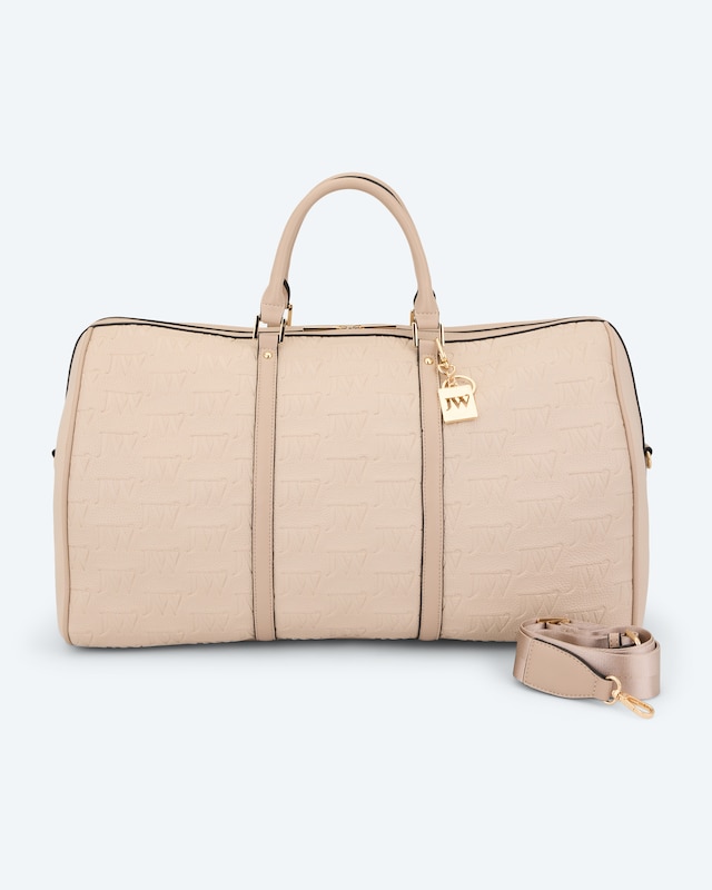 Weekender mit Logoprägung