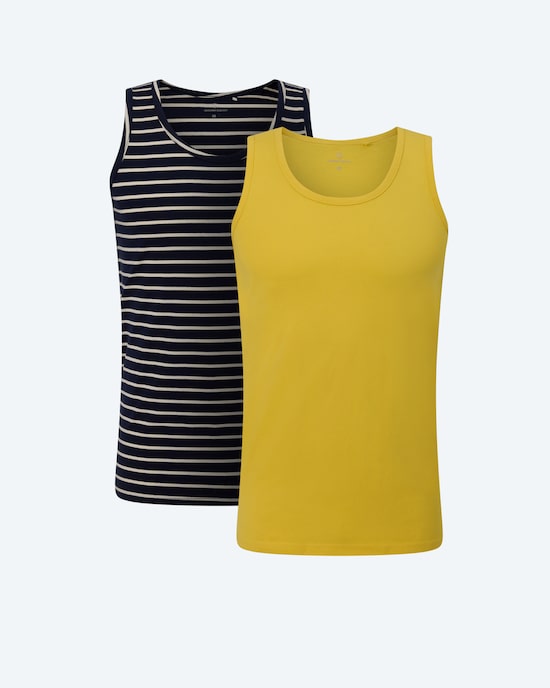 Produktabbildung für Tanktop Uni + Streifen, DP