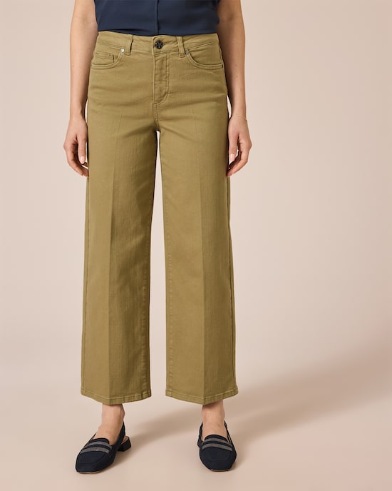 Produktabbildung für Jeans mit Bügelfalte