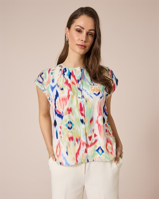 Produktabbildung für Bluse mit Print