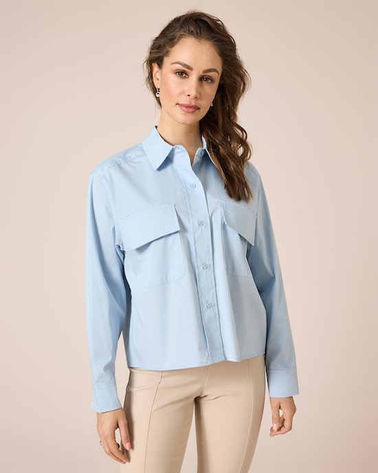 Produktabbildung für Bluse mit Brusttaschen