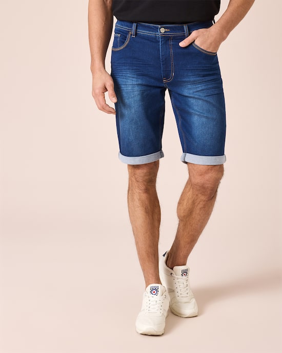 Produktabbildung für Stretch Denim Bermudas